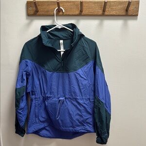 lululemon athletica Blue and Green Jacket